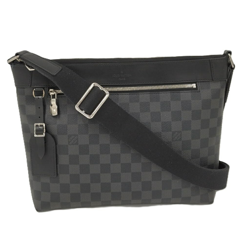 【中古】LOUIS VUITTON ミックPM NM ショルダーバッグ ダミエ グラフィット N40003