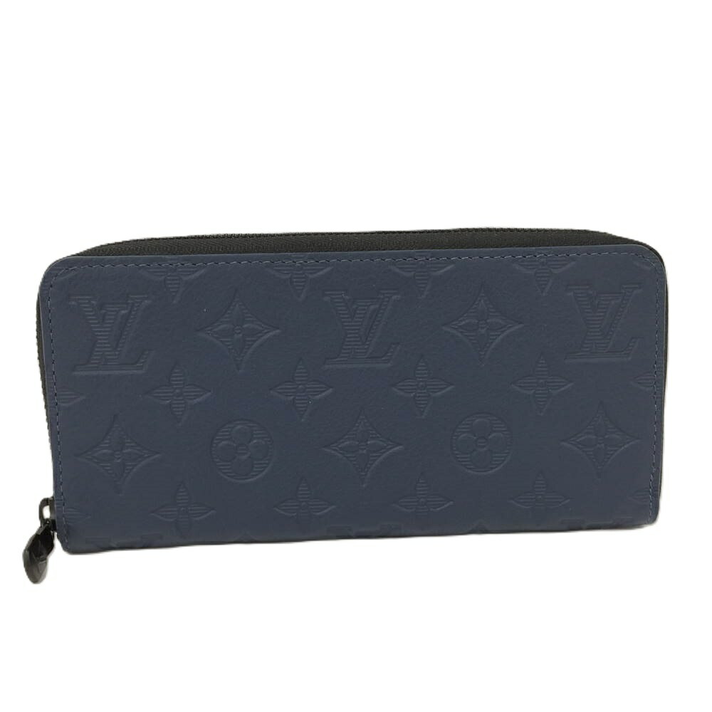 【中古】LOUIS VUITTON ジッピーウォレット ホリゾンタル ラウンドファスナー長財布 モノグラム シャドウ M14847