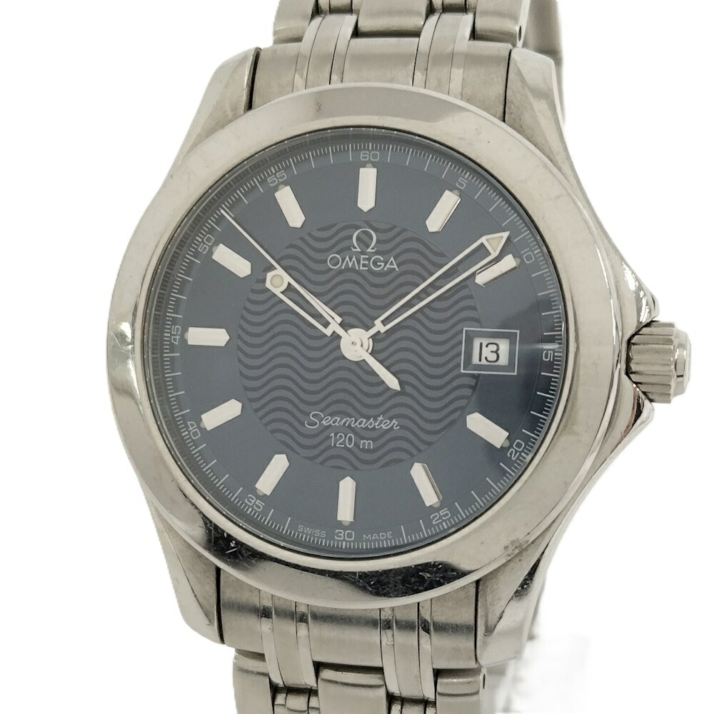 【中古】OMEGA シーマスター 石英 ウオッチ ステンレス鋼スチール写真 米国海軍 251181