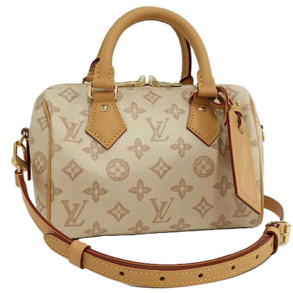 【中古】LOUIS VUITTON スピーディバンドリエール20 2WAYショルダー ハンドバッグ モノグラム オリジン M27951