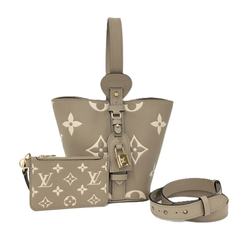 【中古】LOUIS VUITTON オールインBB ２WAYバッグ ポーチ付き アンプラント M13045 RFID