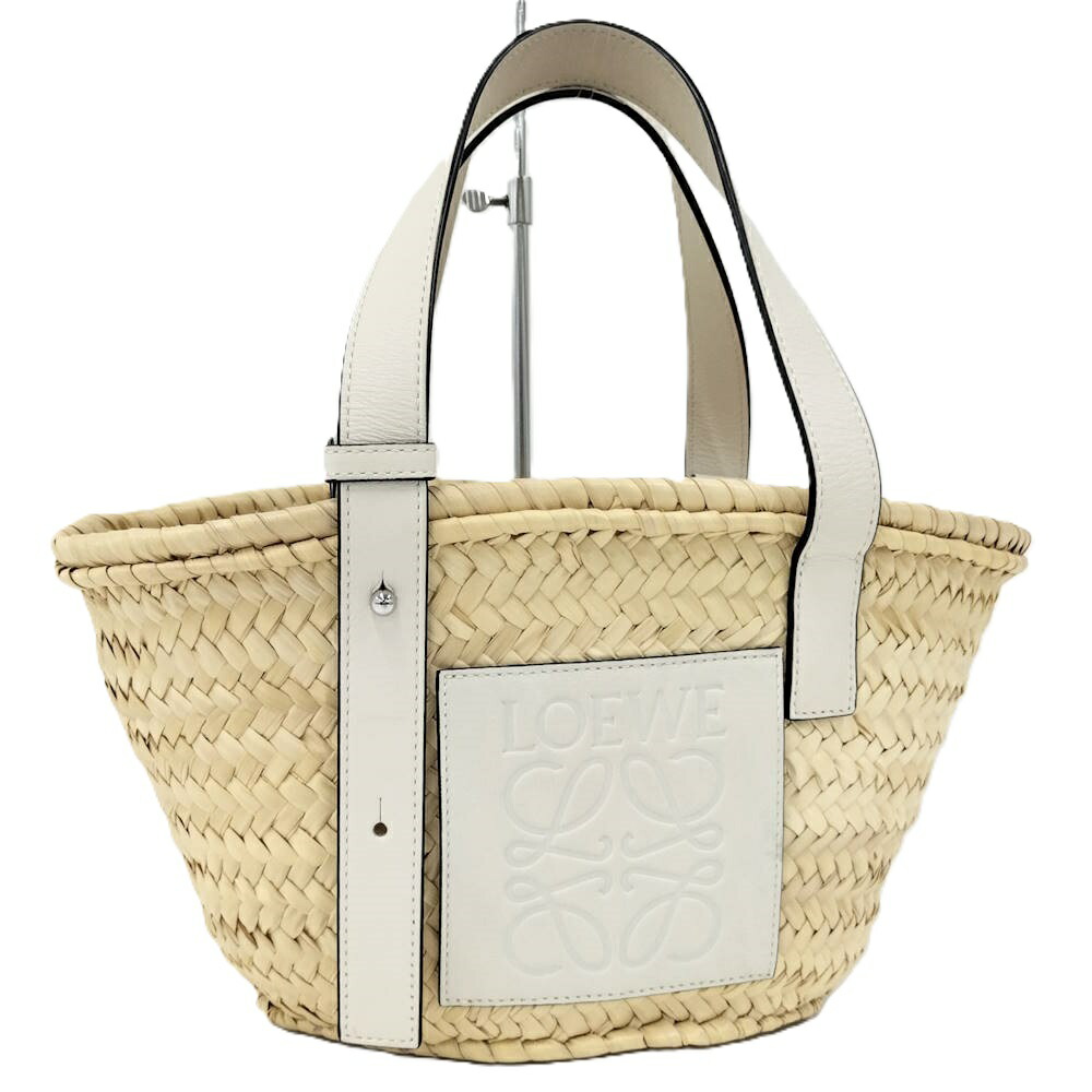 【中古】LOEWE 手かご御徒面子 カゴ御徒面子 スモール 麦わら アナ瓦 A223S92X04