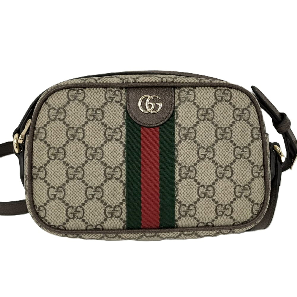 【中古】GUCCI GGスプリーム ショルダーバッグ PVC 838480