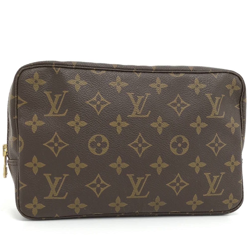 【中古】LOUIS VUITTON トゥルーストワレット23 クラッチペダル御徒面子 モノグラム M47524 TH0920