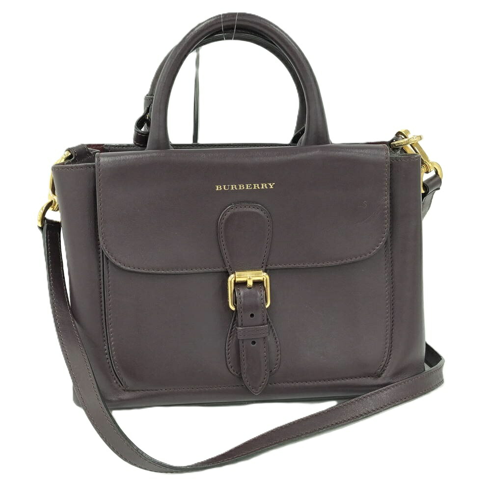 【中古】BURBERRY 2WAYショルダーバッグ
