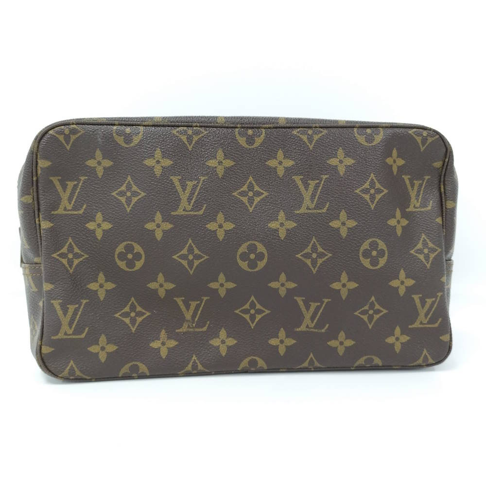 【中古】LOUIS VUITTON トゥルーストワレット28 クラッチペダル御徒面子 二番目御徒面子 モノグラム M47522