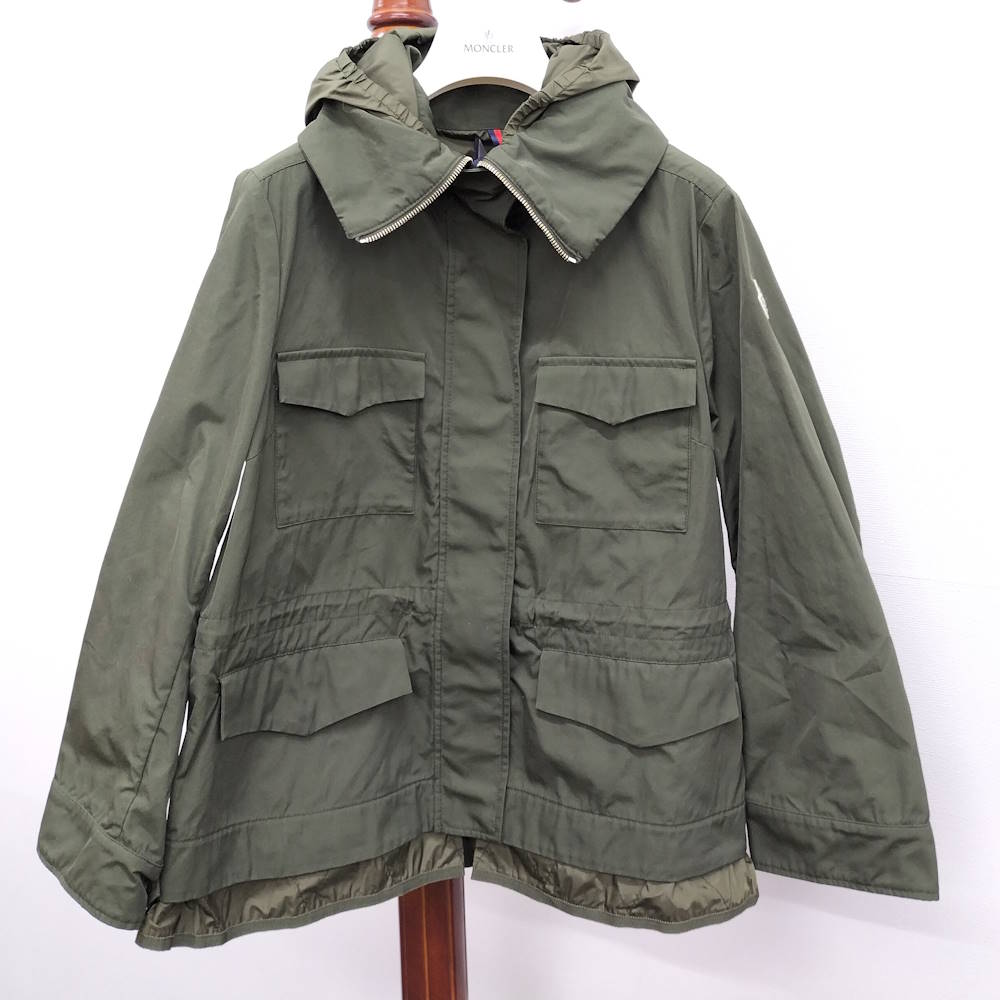 【中古】Moncler ブルゾン カーキ 表記サイズ：3 レディース｜JJcollection