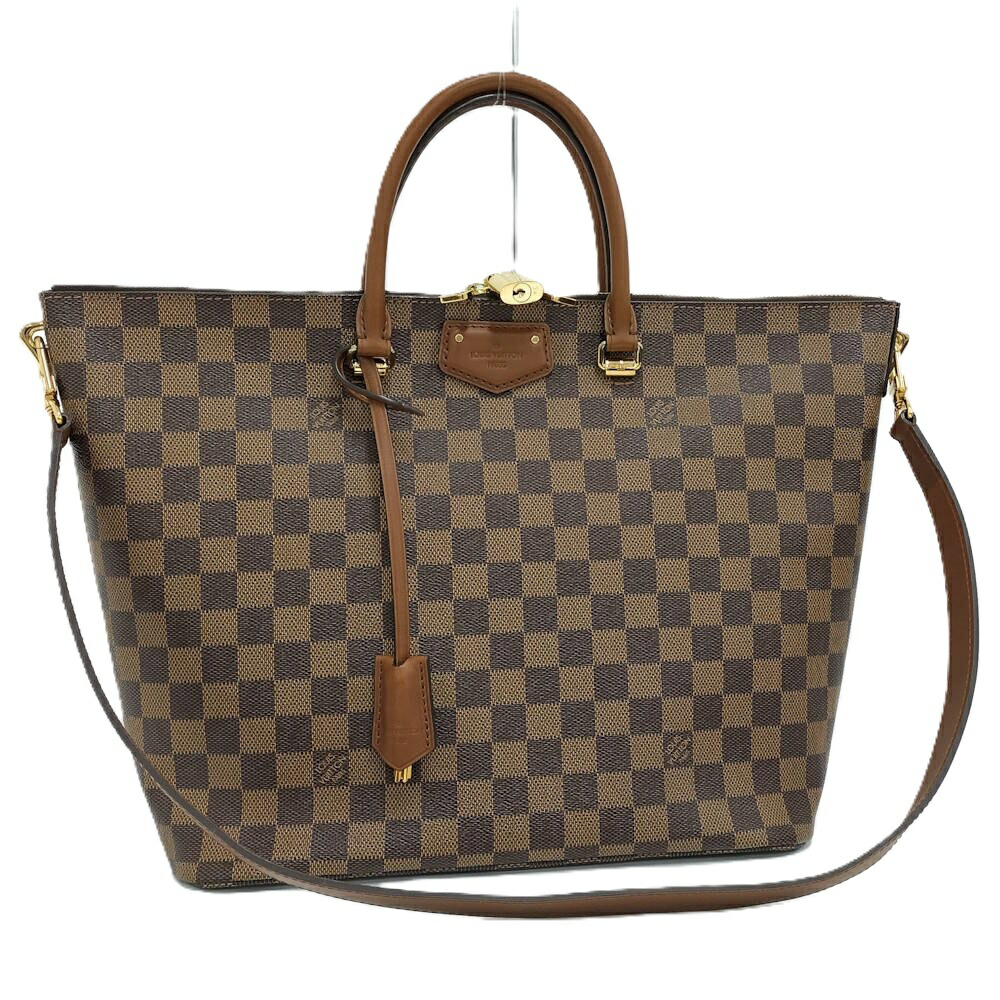 【中古】LOUIS VUITTON ベルモント ショルダーバッグ ダミエ N63169 DR2194