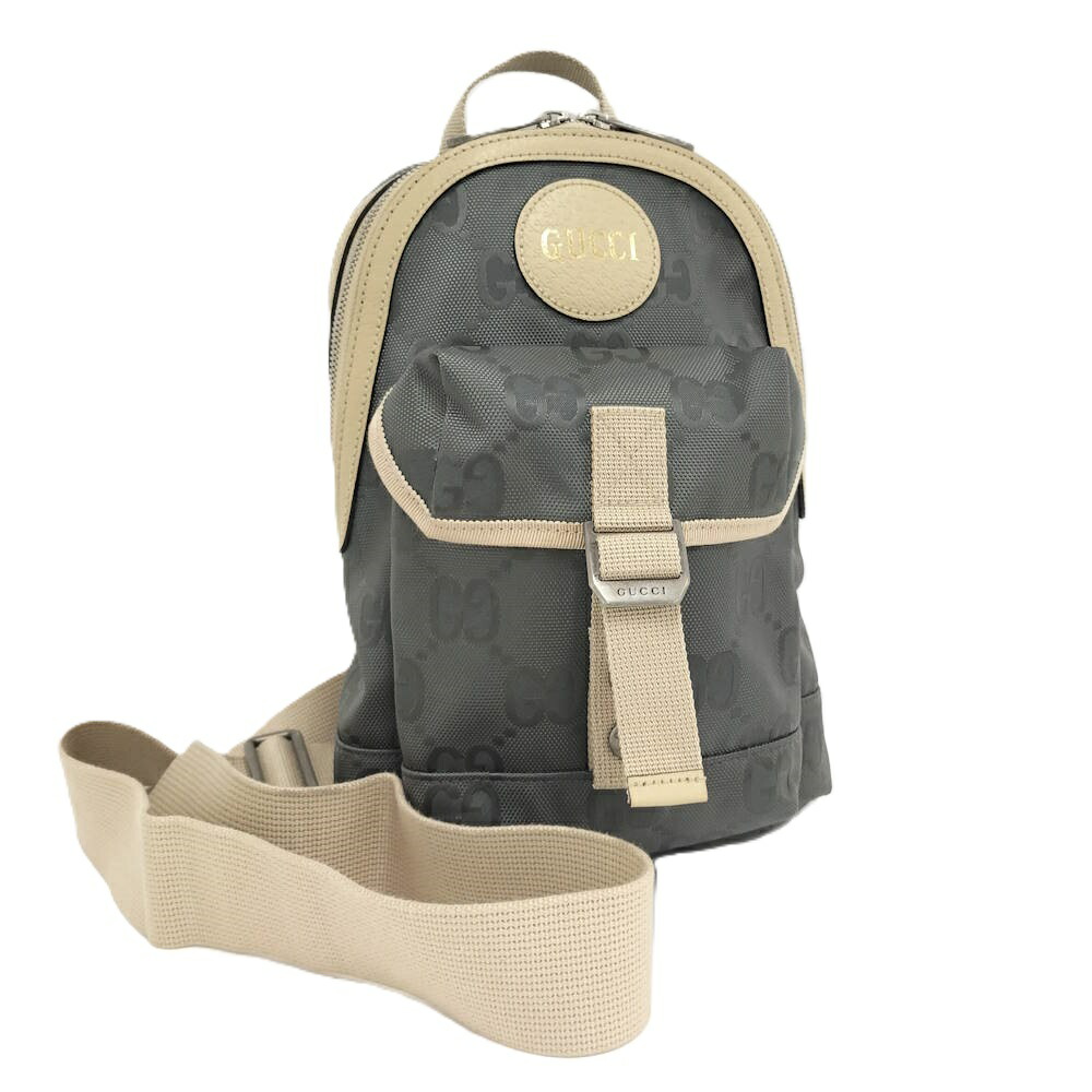 【中古】GUCCI オフザグリッド スリングバックパック 658631