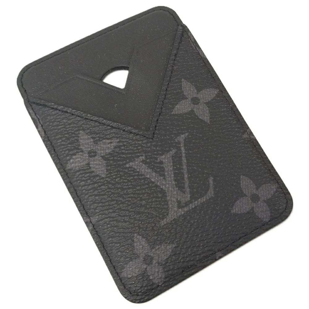 【中古】LOUIS VUITTON ポルトカルトマグネット 歌留多容れもの モノグラムエクリプス M12602 ME0246
