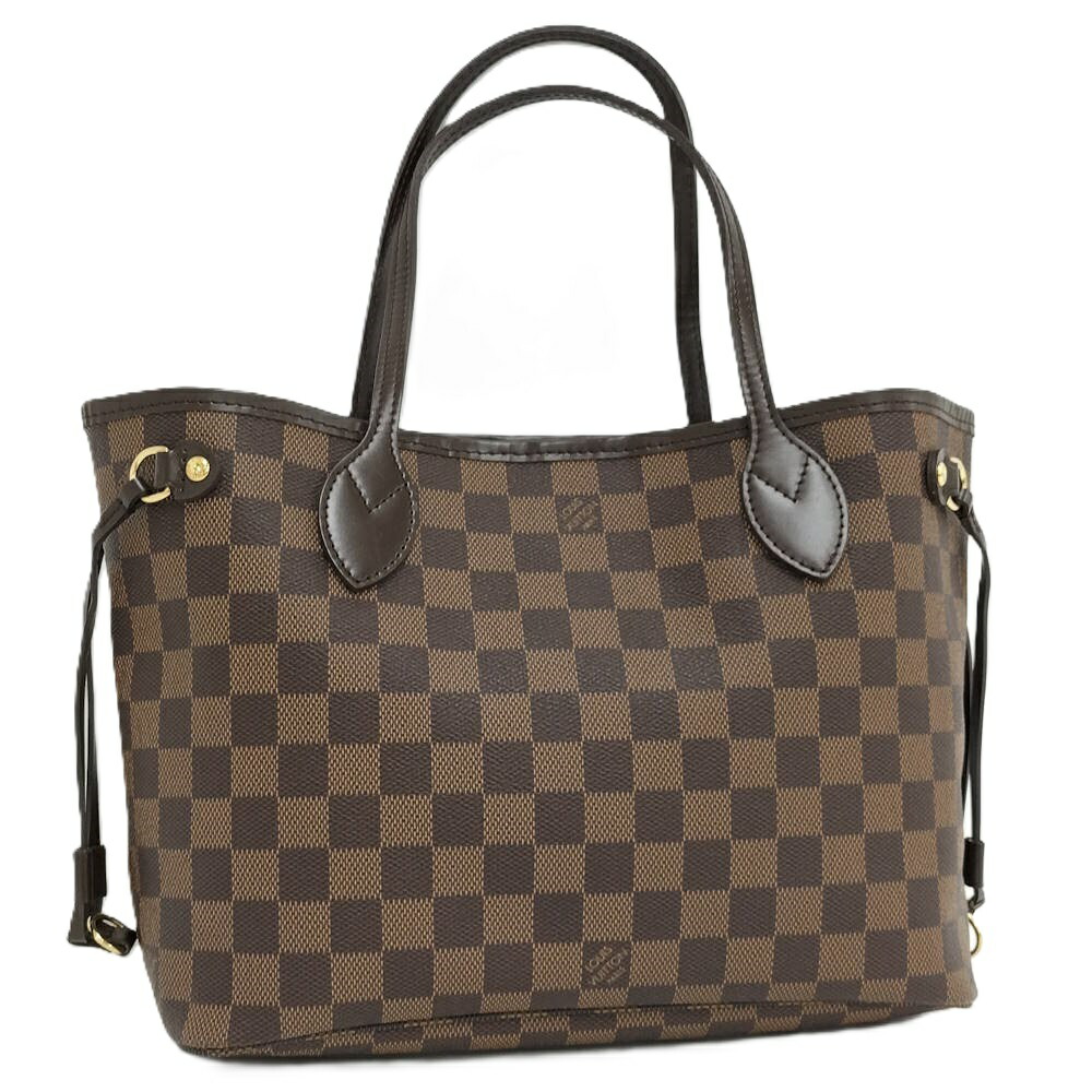 【中古】LOUIS VUITTON トートバッグ ネヴァーフルPM ダミエ N41359