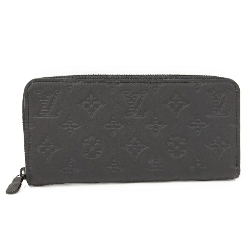 【中古】LOUIS VUITTON ジッピーウォレットホリゾンタル モノグラムシャドウ M80333