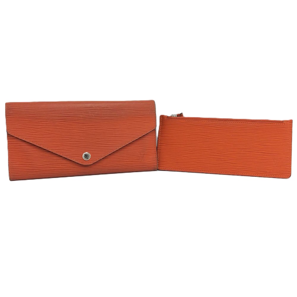 【中古】LOUIS VUITTON ポルトフォイユジョセフィーヌ エピ ピモン 長財布 M60710｜JJcollection