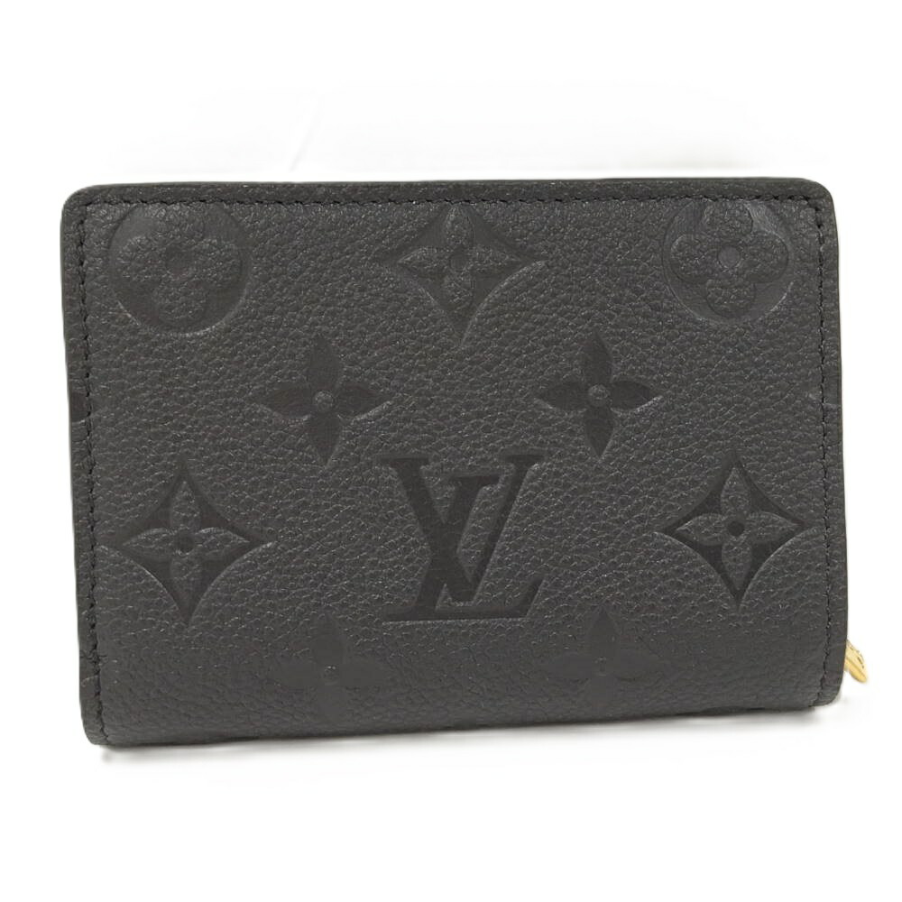 【中古】LOUIS VUITTON ポルトフォイユ クレア 二つ折り札入れ モノグラム アン工業プラント M80151