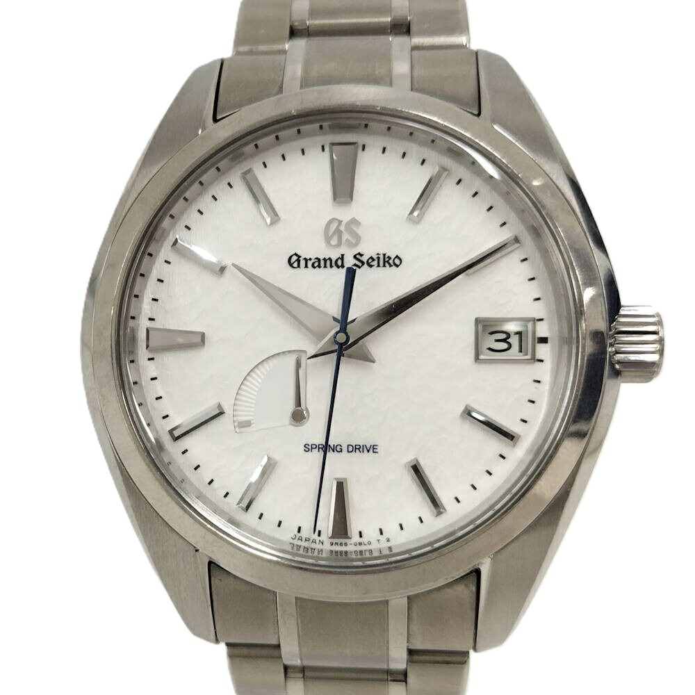 【中古】GRAND SEIKO ヘリテージコレクション お師匠さん販売店押さえるひな形 自動小銃一巻き SS 白いこと文字記号盤 SBGA211