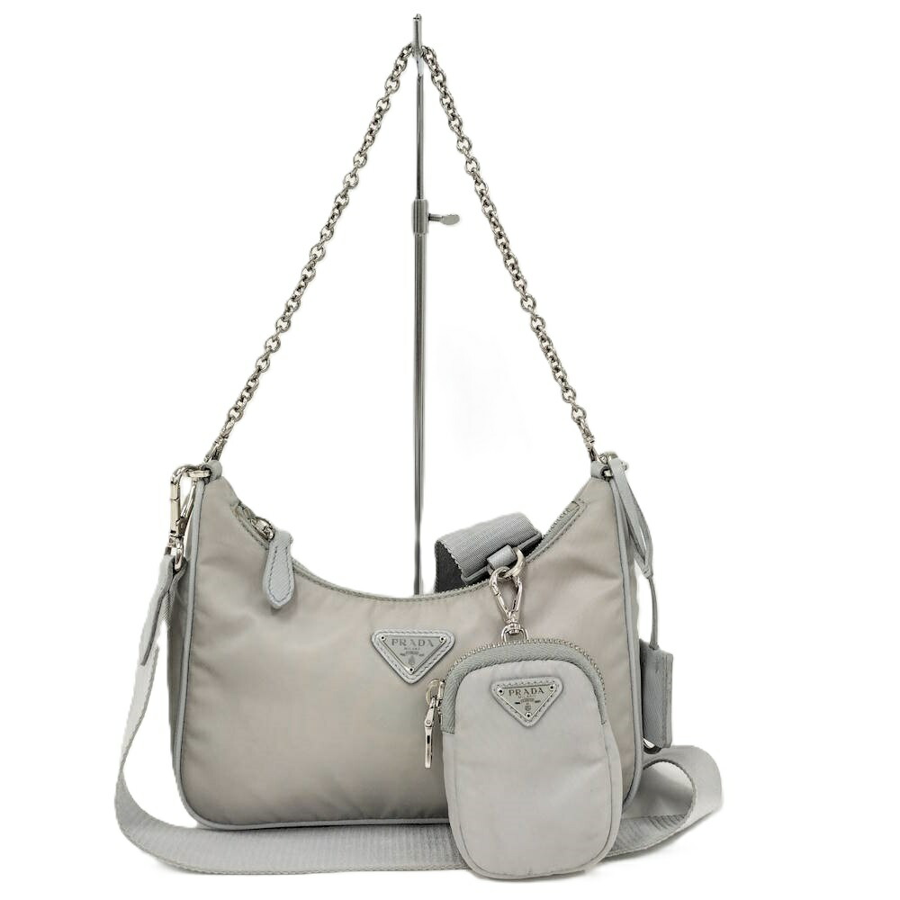 【中古】PRADA Re-Nylon ショルダーバッグ 1BH204
