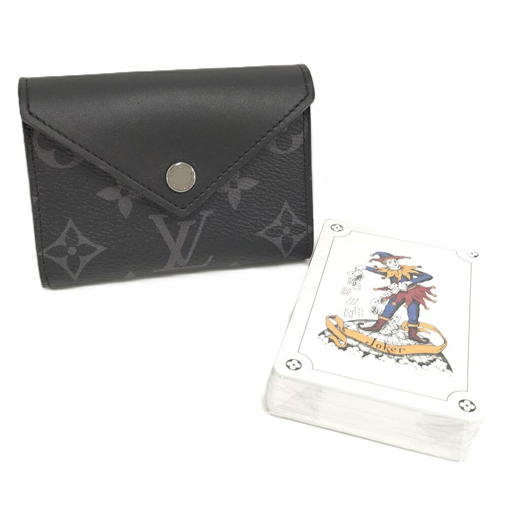 【中古】LOUIS VUITTON エテュイ カルト アルセーヌ カードケース モノグラム エクリプス GI0198｜JJcollection