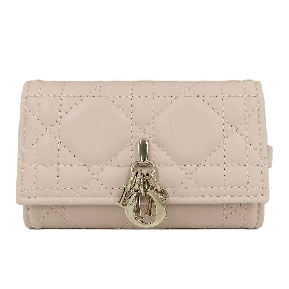【中古】Dior キーケース カナージュ レザー｜JJcollection