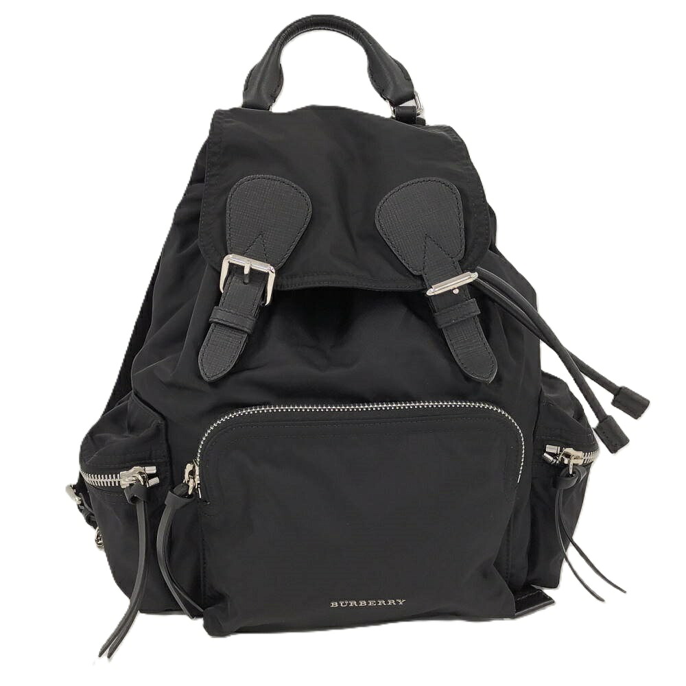 【中古】BURBERRY バックパック リュックサック ナイロン ブラック｜JJcollection