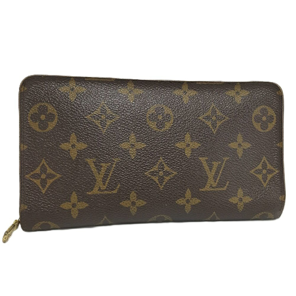 【中古】LOUIS VUITTON ポルトモネジップ 長財布 モノグラム M61727 CA0056|JJcollection