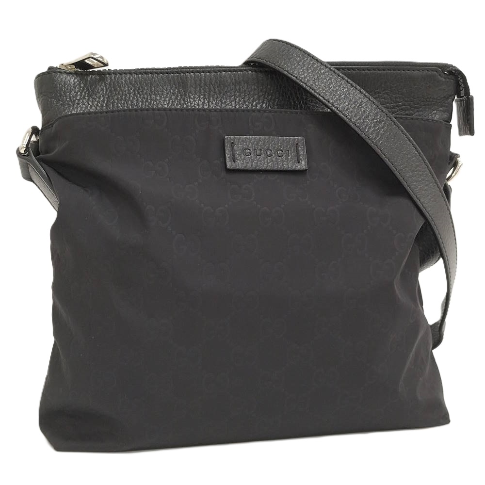 【中古】GUCCI ショルダーバッグ レザー ナイロン 510342｜JJcollection