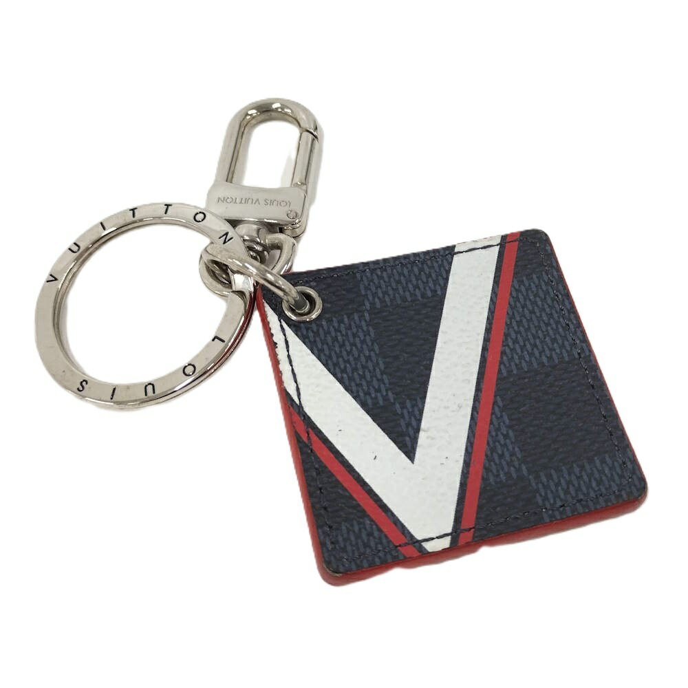 【中古】LOUIS VUITTON キーリング ポルトクレ イリュストレ ダミエグラフィット M61939|JJcollection