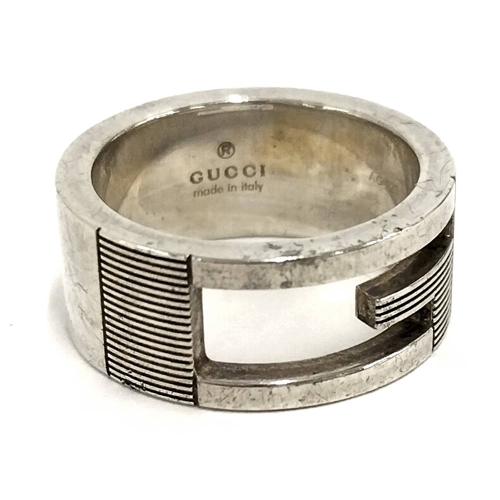 【中古】GUCCI Gモチーフリング 指輪 #9 SV925 シルバー｜JJcollection