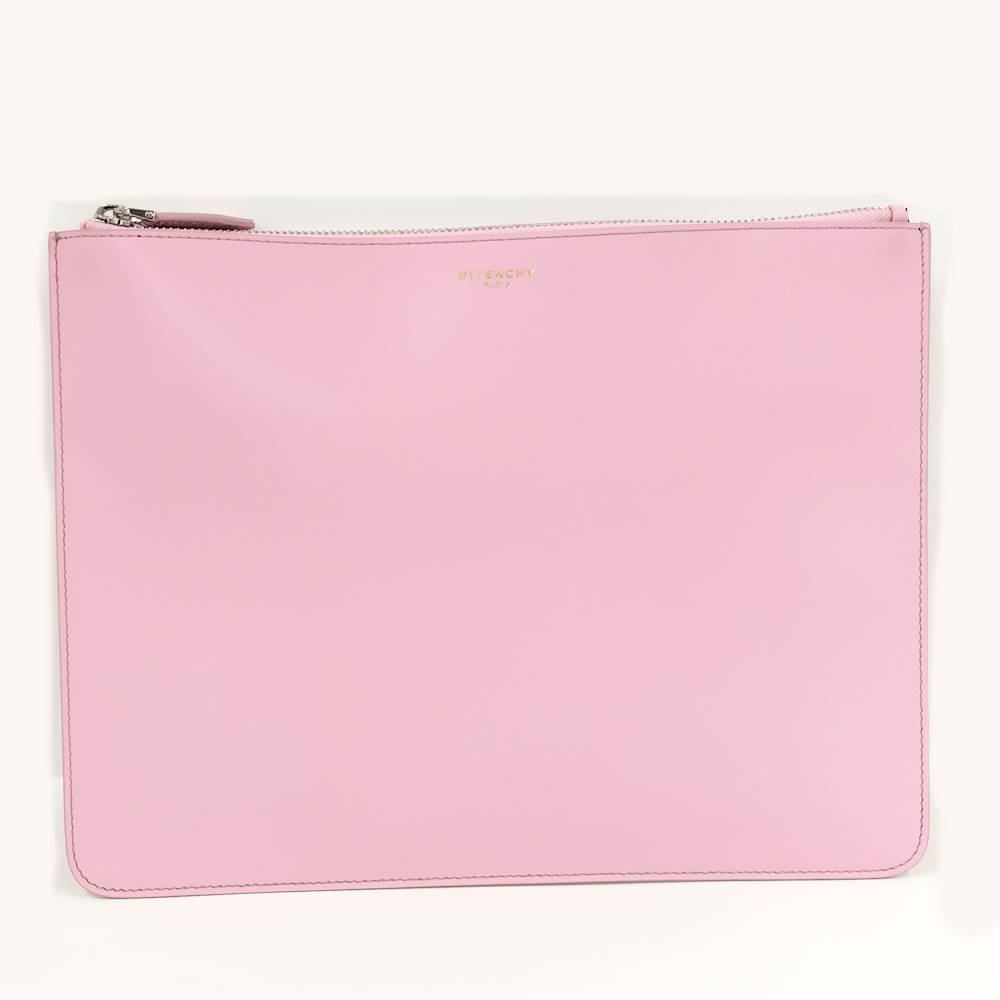 【中古】GIVENCHY クラッチバッグ レザー ピンク|JJcollection