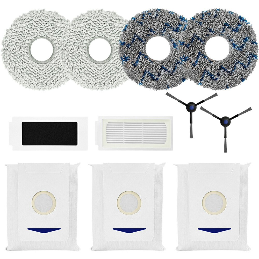 ECOVACS　DEEBOT T30 OMNI専用アクセサリーセット 消耗品 T30専用3か月分抗菌機能付き消耗品セット | ECOVACS Japan公式サイト