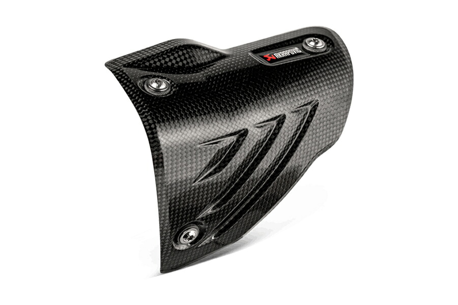 直送品 アクラポビッチ オプショナル ヒートシールド カーボン BMW S1000RR (19-23) S1000R (21-23) バイク マフラー オプション AKRAPOVIC BMW P-HSB10E3