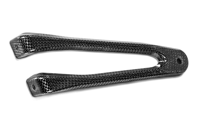 直送品 アクラポビッチ P-MBH10E1 マフラーブラケット カーボン S-H10R8-APLT S-H10E1-APLT用 AKRAPOVIC