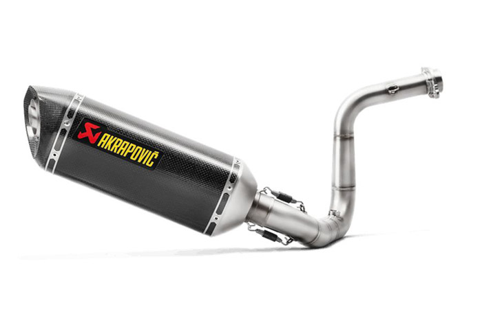 新着セール マフラー アクラポビッチ AKRAPOVIC スリップオンライン