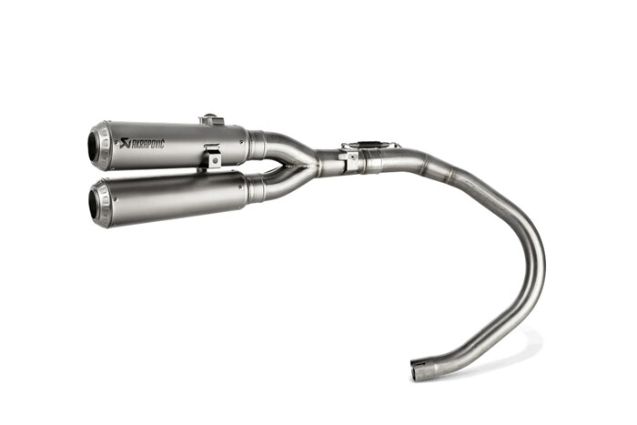 直送品 アクラポビッチ スリップオンライン チタン ホンダ Monkey125 (18-25) AKRAPOVIC HONDA S-H125SO5-FFT|バイク用品の車楽