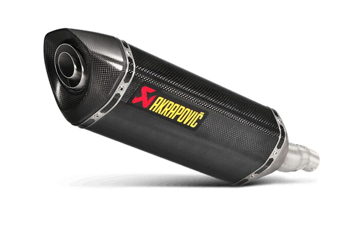直送品 アクラポビッチ スリップオンライン カーボン EC/ECE ホンダ NC750X (12-20) NC750S (12-20) NC700X (12-18) AKRAPOVIC HONDA S-H7SO2-HRC｜バイク用品の車楽