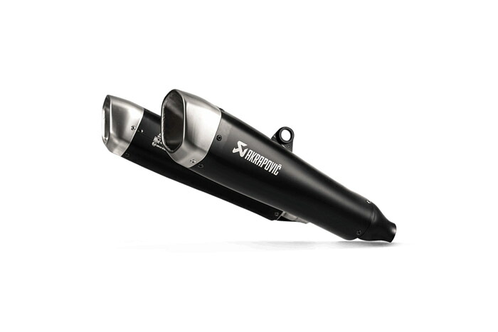 直送品 アクラポビッチ スリップオンライン チタン ブラック EC トライアンフ SPEEDTWIN (19-20) THRUXTON1200/R/RS (16-20) AKRAPOVIC TRIUMPH S-T12SO2-HCQTBL