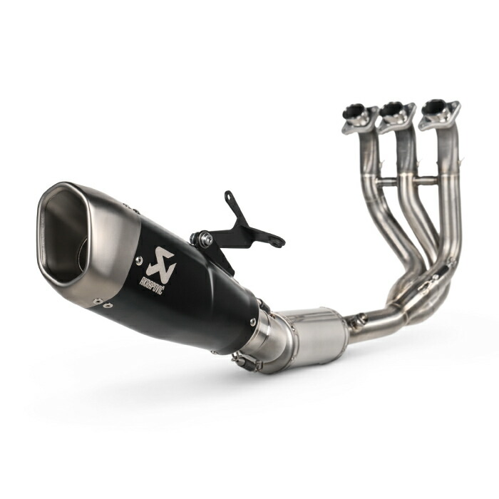 直送品 アクラポビッチ レーシングライン チタン ブラック トライアンフ DAYTONA660／TIGERSPORT 660 (24) AKRAPOVIC Triumph S-T6R2-CQTBL