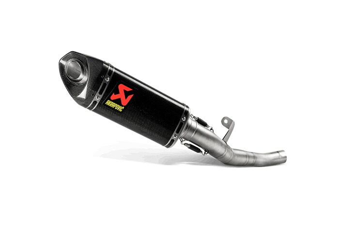 直送品 アクラポビッチ スリップオンライン カーボン トライアンフ STREET TRIPLE765 S/R/RS (20-22) AKRAPOVIC TRIUMPH S-T7SO3-APC｜バイク用品の車楽 83,820円