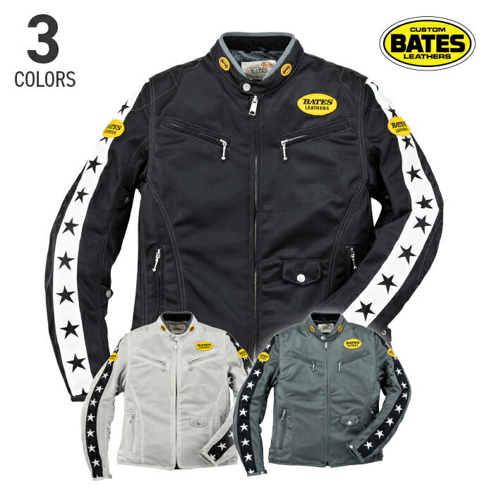 ベイツ BJ-M2512VT メッシュジャケット BATES バイク アメリカン 2025年春夏モデル