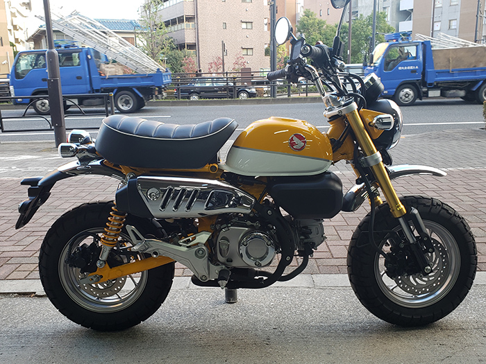 楽天市場 ホンダ モンキー125 ピリオンステップ取り付けキット Monkey 125 Honda 純正部品使用 カスタムキット バイク用品の車楽