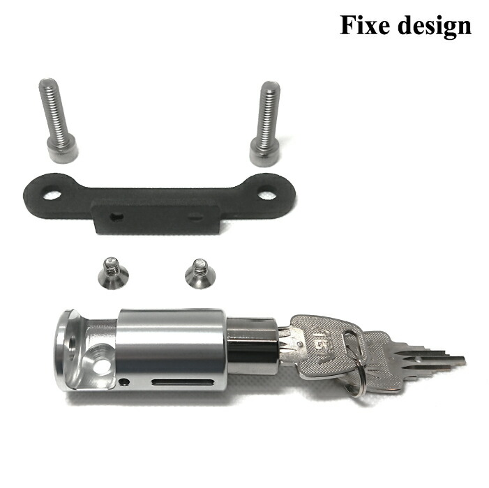 FDHLBM401S フィックスデザイン ヘルメットロック M1 BMW S1000RR 19-/R1250RS 19- SILVER Fixe design バイク ツーリング