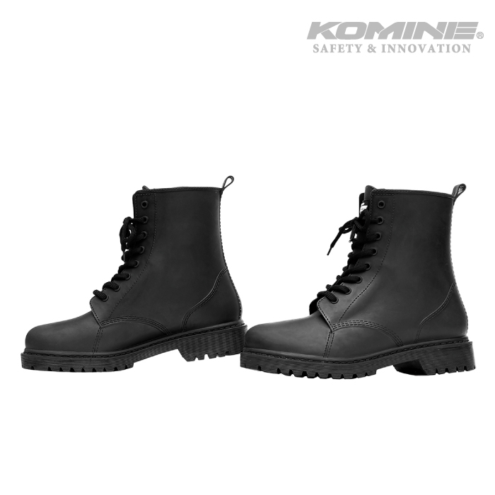 KOMINE バイク用ハイカットブーツ ブラック バイク用シューズレーシングブーグ|コミネ（komine）