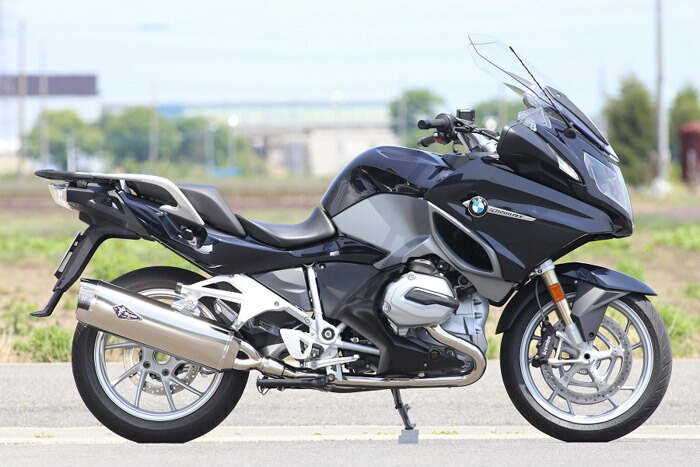直送品 アールズギア リアルスペック シングルタイプ チタンポリッシュ BMW 水冷R1200RT(2BL) R's Gear RB14-01RT
