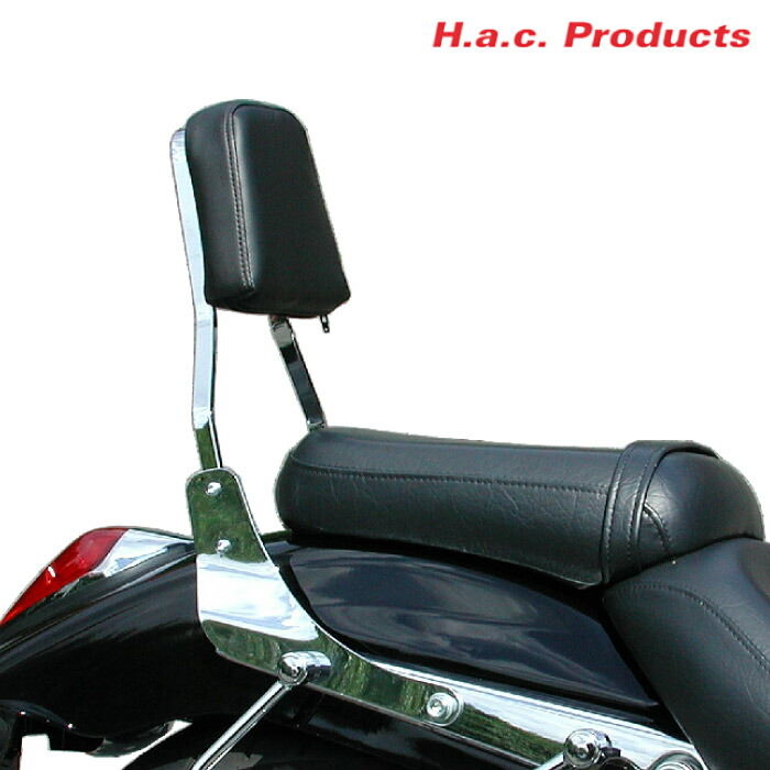 エイチーエーシー プロダクツ 8960 バックレスト ホンダ VTX1300C VTX1800C H.a.c. Products バイク シーシーバー  完売