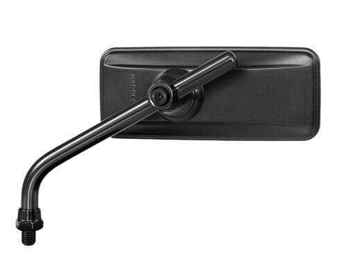 楽天市場】デイトナ DAYTONA ショート ステムミラー スクエア 57×112mm