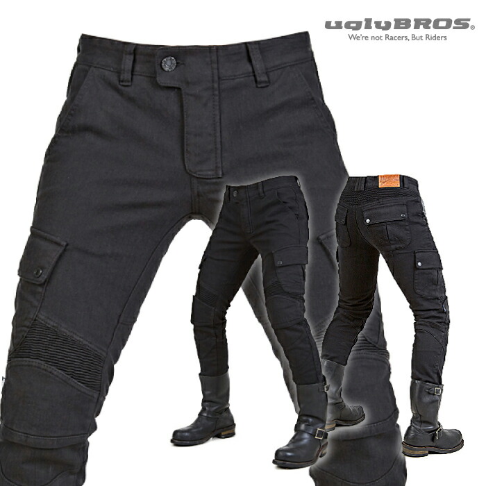 uglyBROS　アグリブロス　Featherbed　ブラック　バイクパンツ28 Webike | uglyBROS アグリブロス MOTOPANTS（モトパンツ