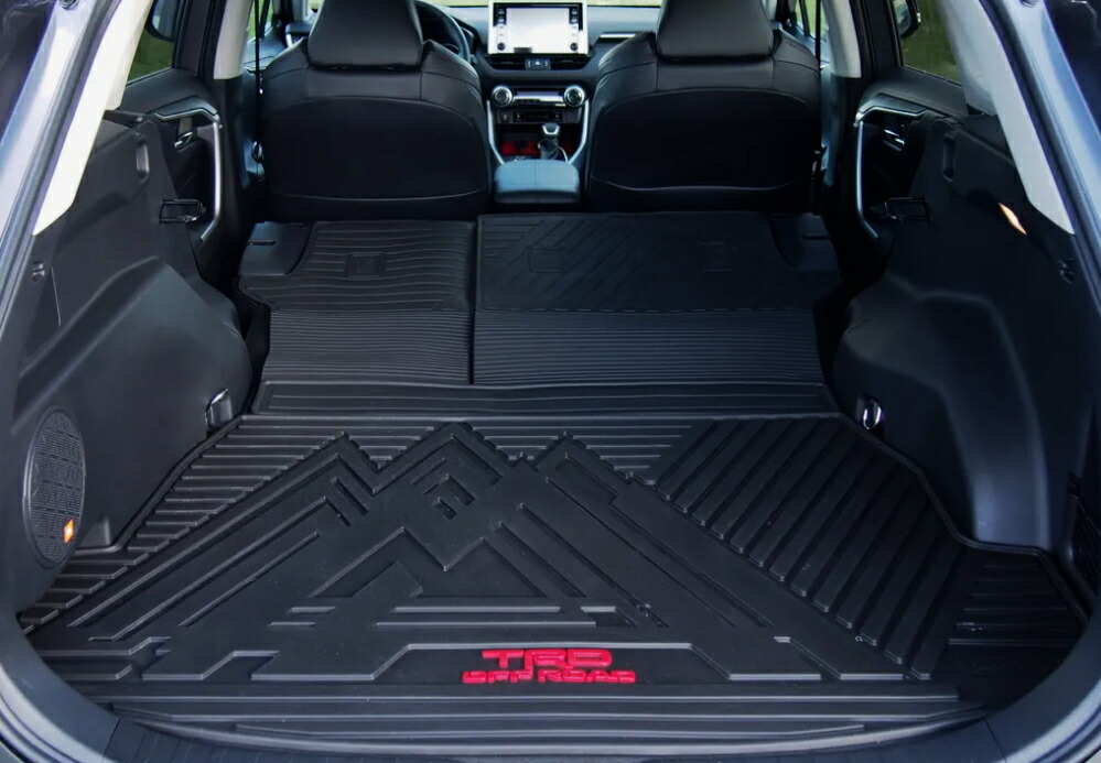 楽天市場】USトヨタ純正 TRD OFFROAD ロゴ入 カーゴマット ラバー