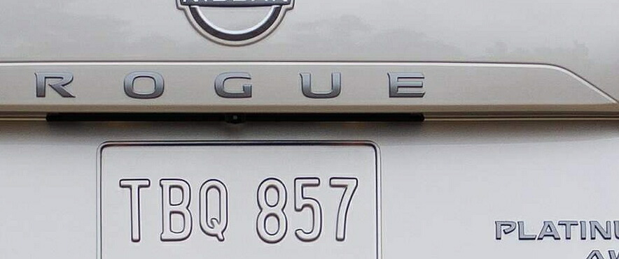 エクストレイル用 日産純正マットグレーエンブレム リア「ROGUE」文字 4代目エクストレイル（T33型）｜jlkjshop