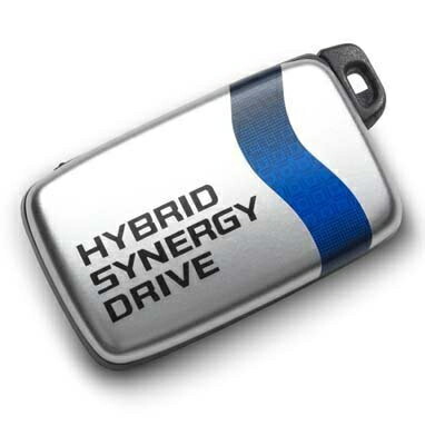 プリウスα用 トヨタ純正「HYBRID」ロゴ入りキーカバー（キー１個分） 前期プリウスα
