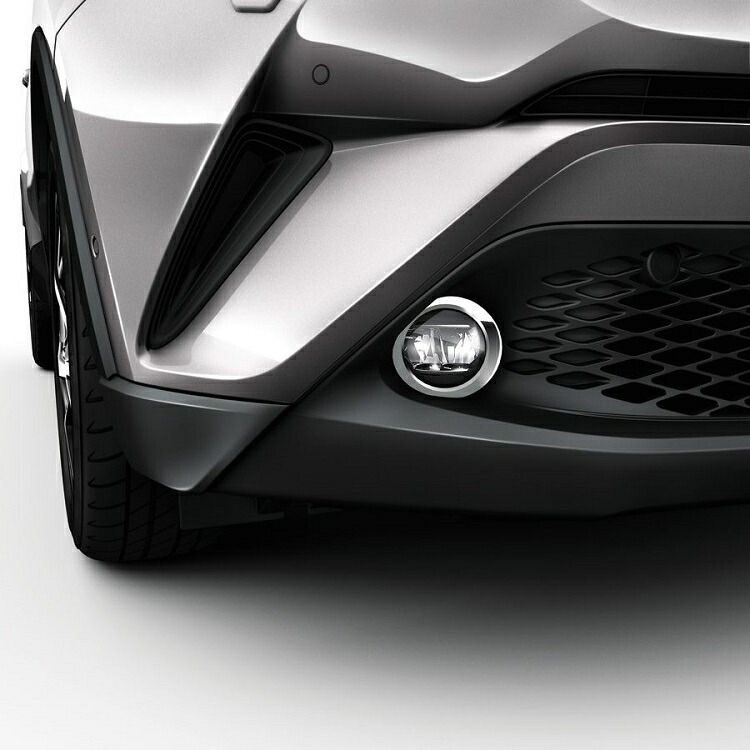 C-HR用 トヨタ純正フォグランプサラウンド 左右セット C-HR｜jlkjshop