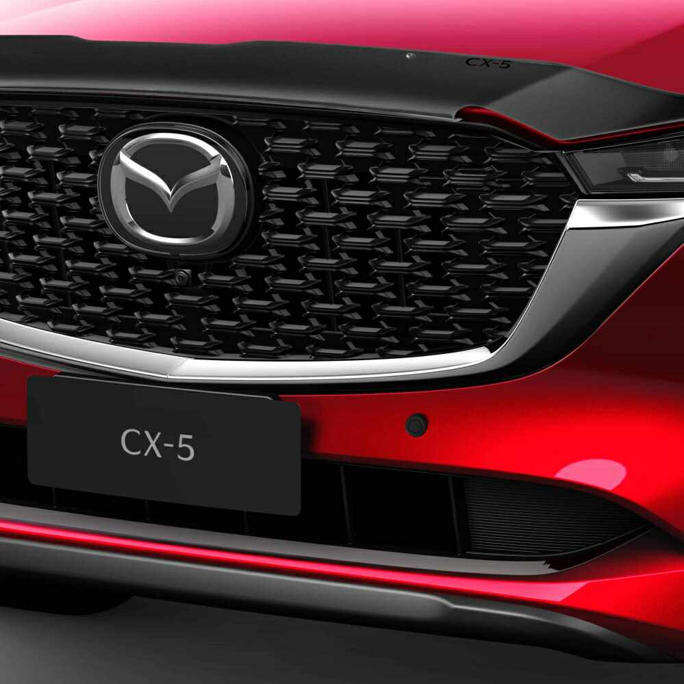 CX-5用 マツダ純正「CX-5」ロゴ入りボンネットプロテクター 2代目CX-5（KF系）｜jlkjshop